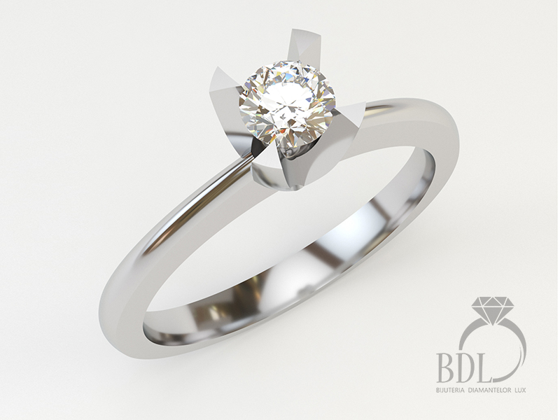 Inele De Logodnă Cu Diamante | Inele De Logodnă Tip Solitaire | Bijuteriadiamantelor.ro