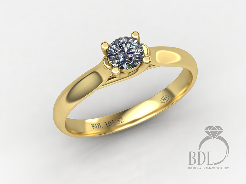 Inele De Logodnă Cu Diamante | Inele De Logodnă Tip Solitaire | Modele Moderne & Deosebite | bijuteriadiamantelor.ro