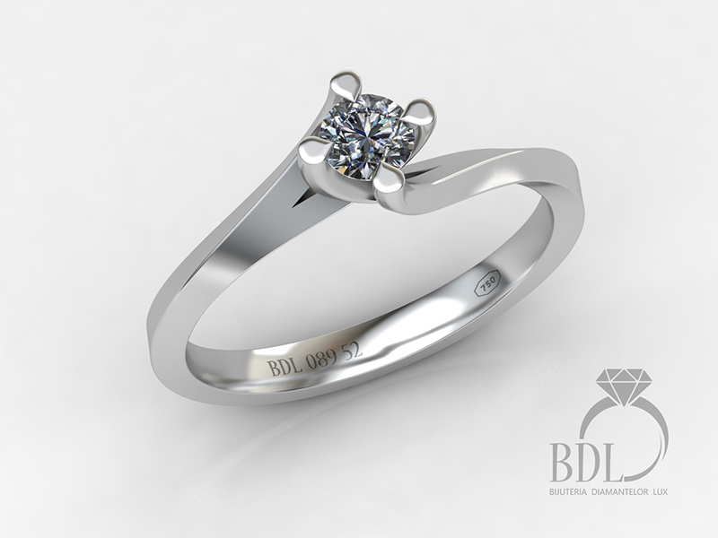 Modele Moderne&Deosebite | Inele de Logodna | Inel de logodnă tip solitaire | bijuteriadiamantelor.ro